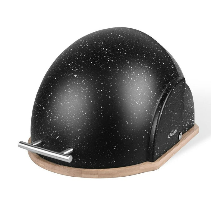 Broodmand Feel Maestro MR-1678G-BLACK Wit Zwart Hout Hout, bamboe Plastic (1 Stuks)