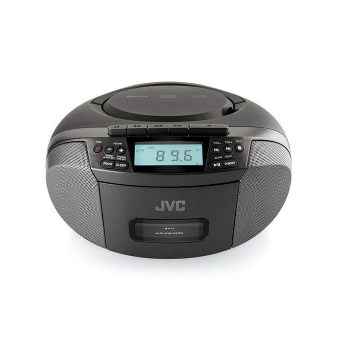Radio met cassettespeler JVC JVCRCE444B Zwart AM/FM