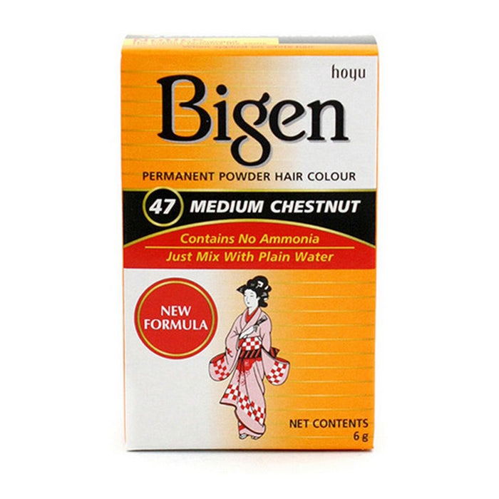 Permanente Kleur Bigen 47 Medium Chestnut  (6 g)