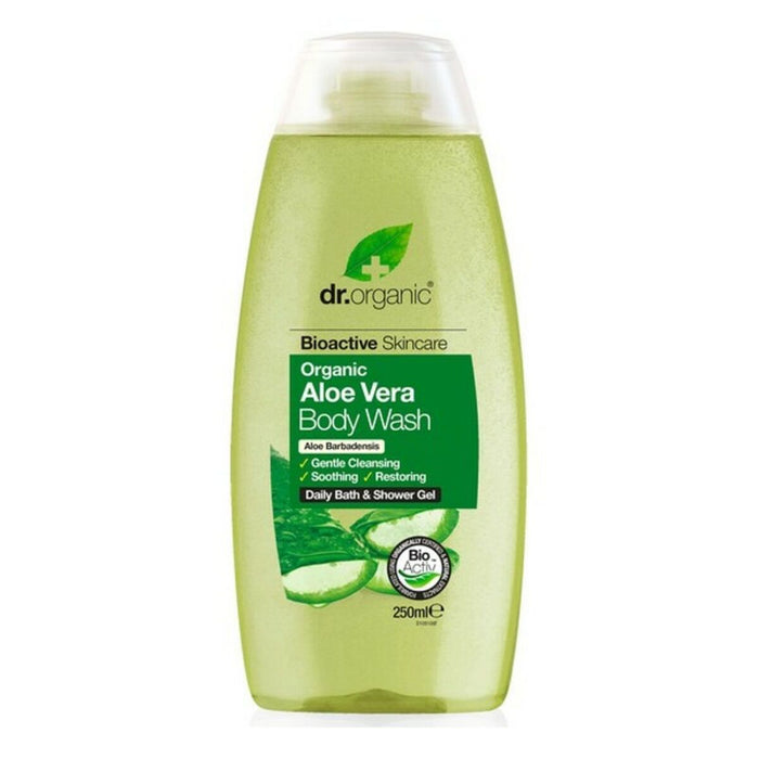 Hydraterende badgel met Aloë Vera Bioactive Organic Dr.Organic DR00109 250 ml