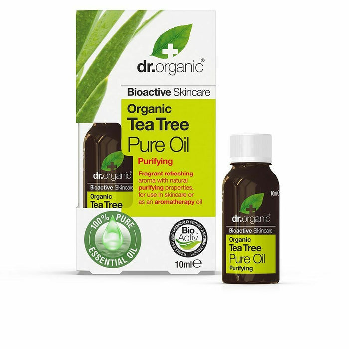 Gezichtsolie Dr.Organic Bioactive Organic Verzachtend Tea tree (10 ml)