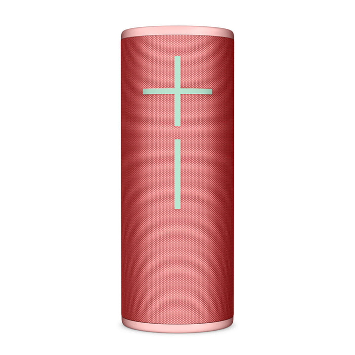 Dankzij de draagbare Bluetooth®-luidsprekers Logitech MEGABOOM 4 Rood