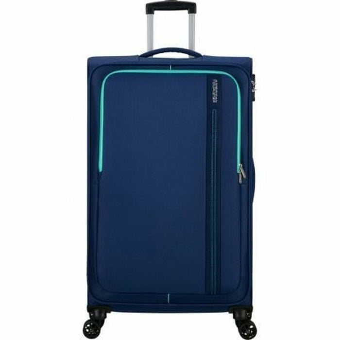 Handbagagekoffer American Tourister Sea Seeker Spinner Blauw 92,5 L 80 x 47,5 x 28,5 cm