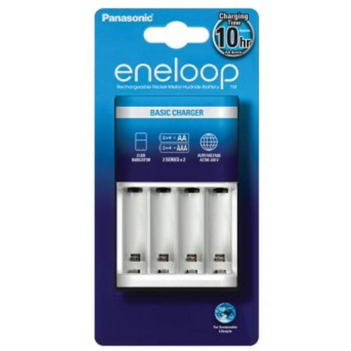 Batterijlader Panasonic BQ-CC51E Batterijen x 4