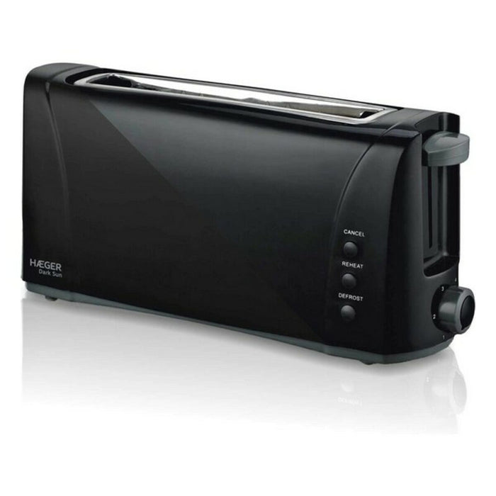 Broodrooster Haeger TO-100.007A 1000 W Zwart