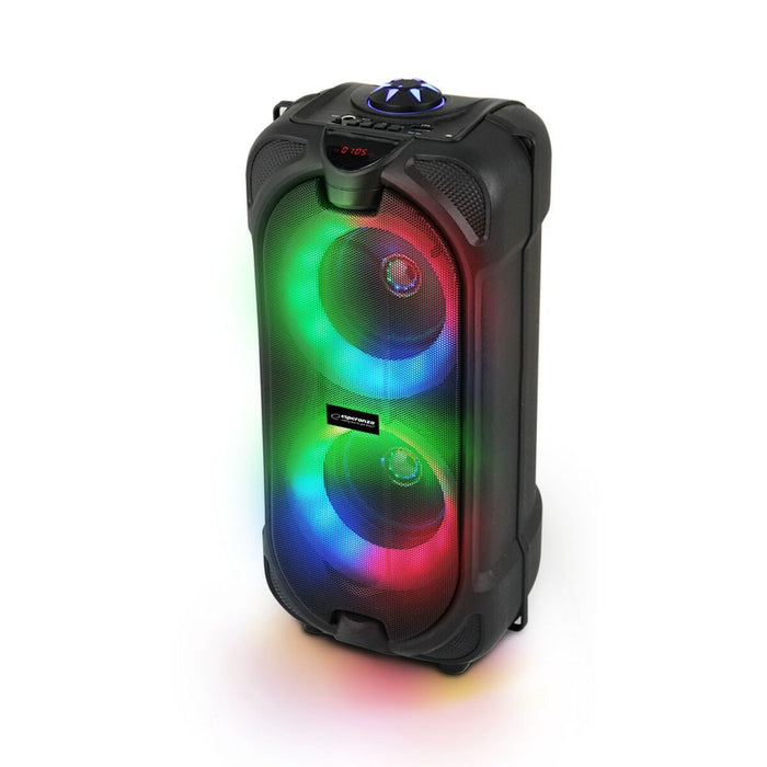 Dankzij de draagbare Bluetooth®-luidsprekers Esperanza EP157 Zwart 10 W