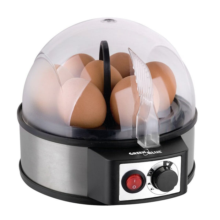 Eierkoker Greenblue GB573 Zilverkleurig 400 W