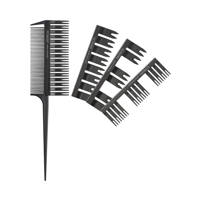 Applicator Kam Lussoni Lussoni Juego De Peines Lote Verwisselbare koppen 5 Onderdelen