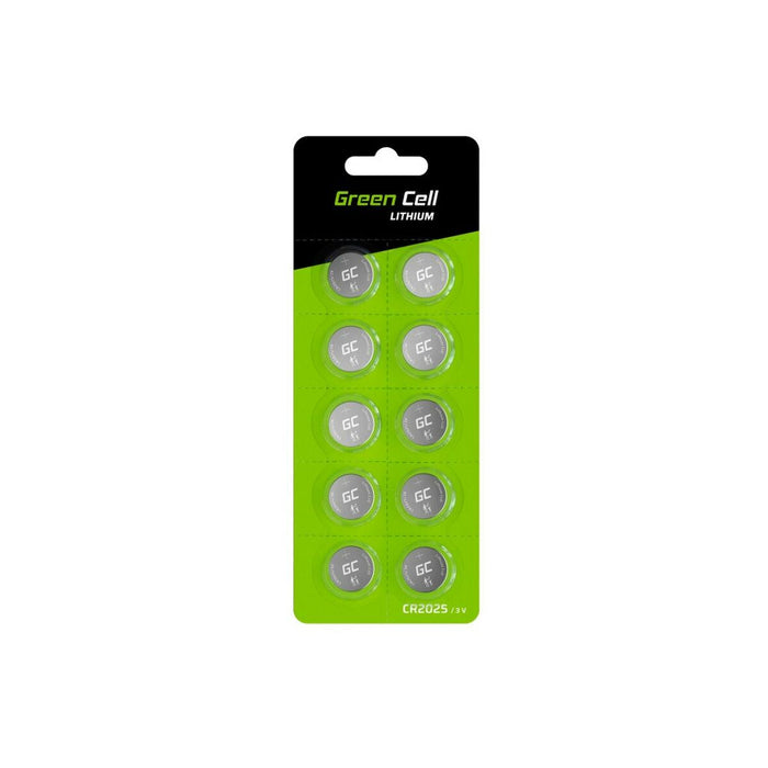 Lithiumbatterij Green Cell XCR04 160 mAh 3 V (10 Stuks)