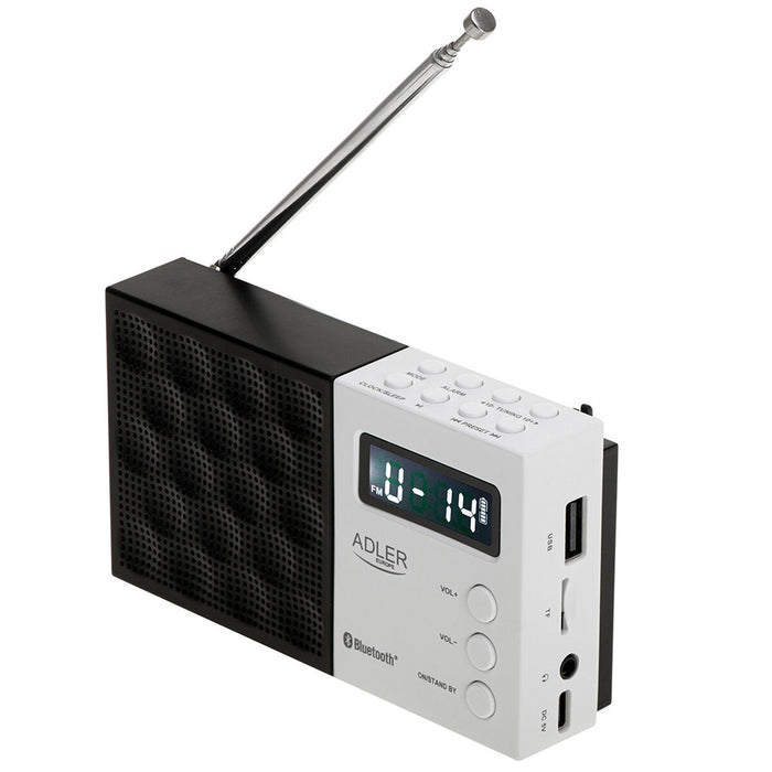 Radio Adler pll fm ad 1908 Zwart Wit