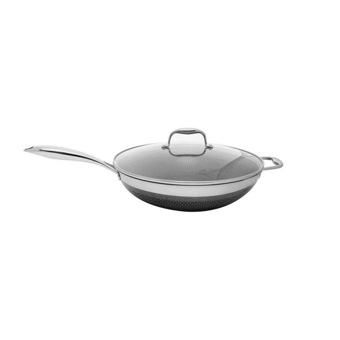 Pan Kohersen 71111 Zwart Zilverkleurig Roestvrij staal Aluminium Ø 32 cm