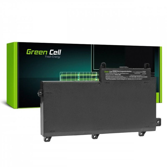 Laptopbatterij Green Cell HP184 Zwart 3400 mAh