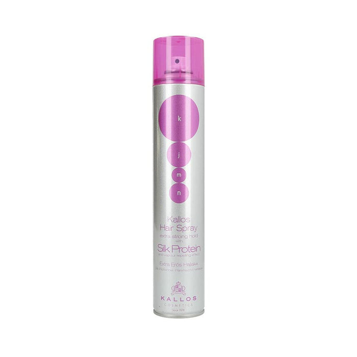 Extra Vasthoudende Haarspray Kallos Cosmetics KJMN Silk Protein 500 ml