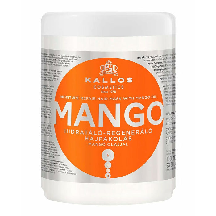 Herstellend Haar Masker Kallos Cosmetics Mango 1 L