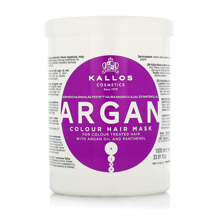 Haarmasker Kallos Cosmetics Argan 1 L