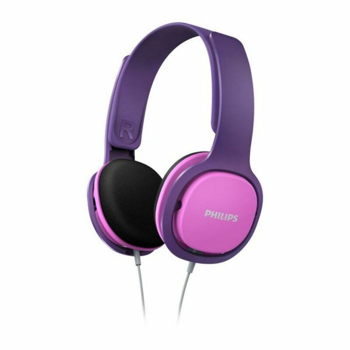 Hoofdtelefoon met Hoofdband Philips 223180 Roze/paars