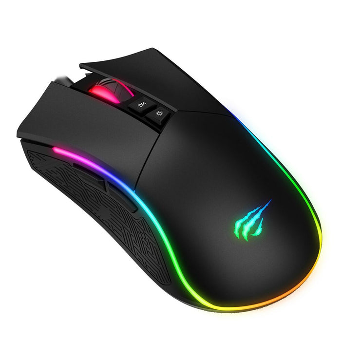 Gamemuis Havit MS1001S Zwart 4800 dpi