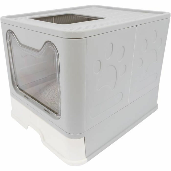 Kattenbak MPETS SILE TOP Grijs Plastic