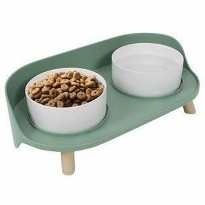 Voerbak voor honden MPETS Altitude 50 ml Roestvrij staal Dubbel