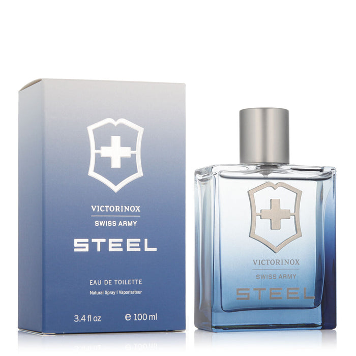 Herenparfum Victorinox EDT Steel 100 ml