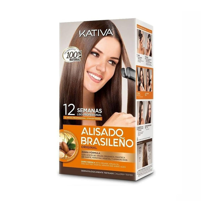 Braziliaanse Haarstijlset Kativa Alisado Brasileño
