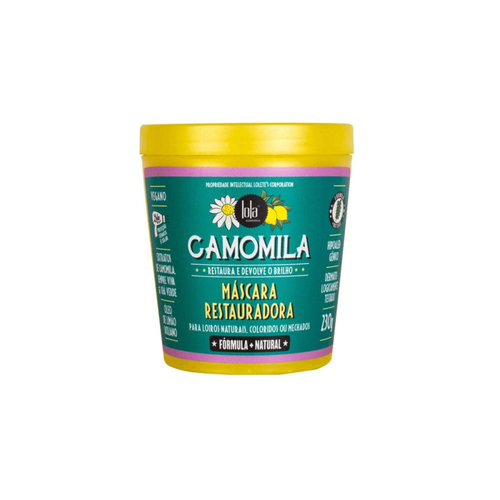 Herstellend Haar Masker Lola Cosmetics Camomila 230 g