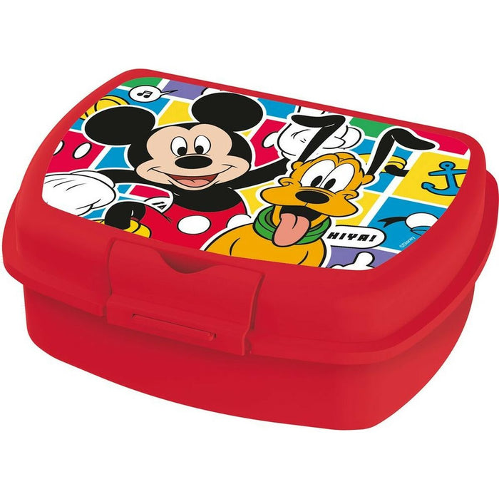 Lunchtrommel Mickey Mouse CZ11370 Rood Plastic
