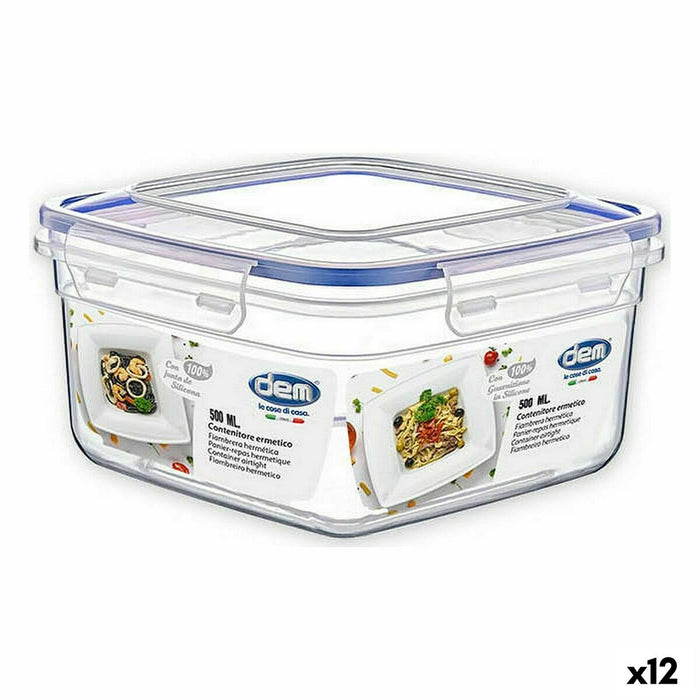Hermetische Lunchtrommel Dem 500 ml (12 Stuks)