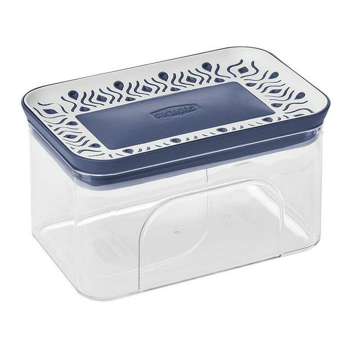Tin Stefanplast 55551 55551 Blauw Plastic 700 ml 10,3 x 8 x 15,5 cm Hermetisch