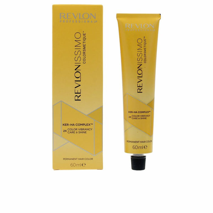 Permanente Kleur Revlon Revlonissimo Colorsmetique Nº 5.3 Licht Goudbruin 60 ml