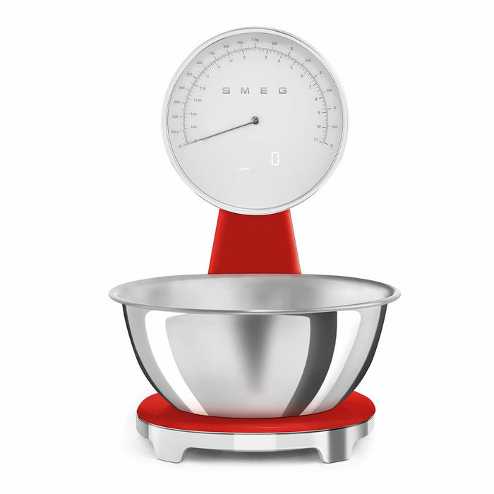 keukenweegschaal Smeg KSF01RDWW Rood