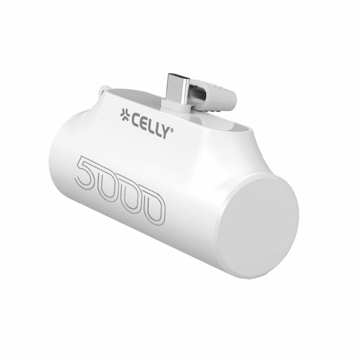 Powerbank Celly PBC5000WH Zwart 5000 mAh