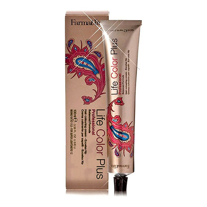 Permanente Kleur Life Color Plus Farmavita Nº 1 10 Black Blue (100 ml)