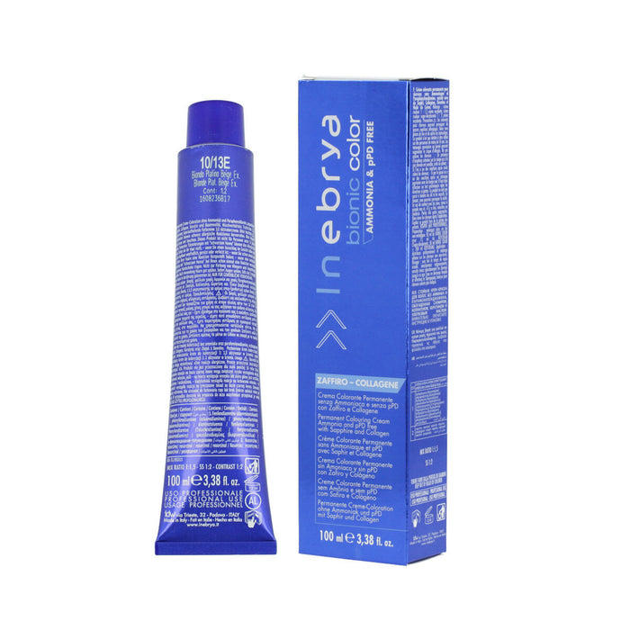 Permanente Kleur Inebrya Bionic Color Nº 10/13E Blonde Platinum Beige Extra 100 ml