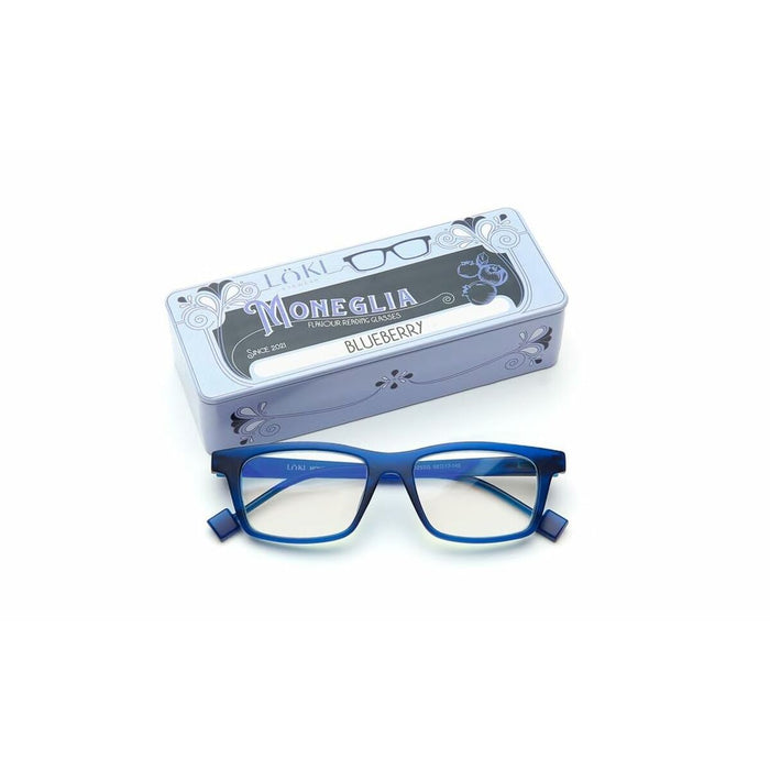 Uniseks Brillenframe Loki Moneglia Blauw