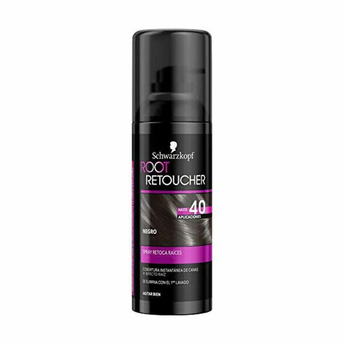 Touch-up haarlak voor wortels Root Retoucher Syoss Root Retoucher Zwart 120 ml