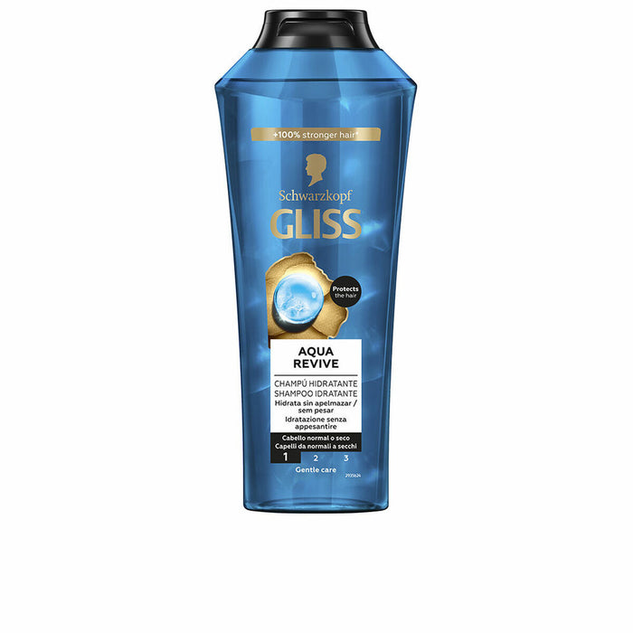 Herstellende Shampoo Schwarzkopf GLISS AQUA REVIVE 400 ml