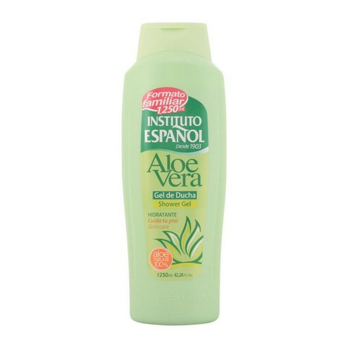 Hydraterende badgel met Aloë Vera Instituto Español INS12 (1250 ml) 125 ml (1 Stuks)