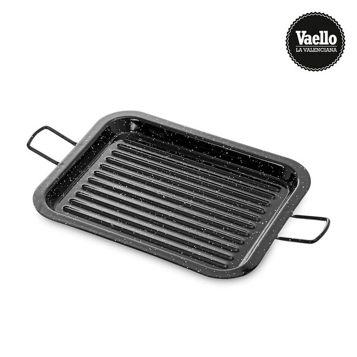 Barbecue Vaello 75462 Zwart Geëmailleerd Staal 31 x 25 cm
