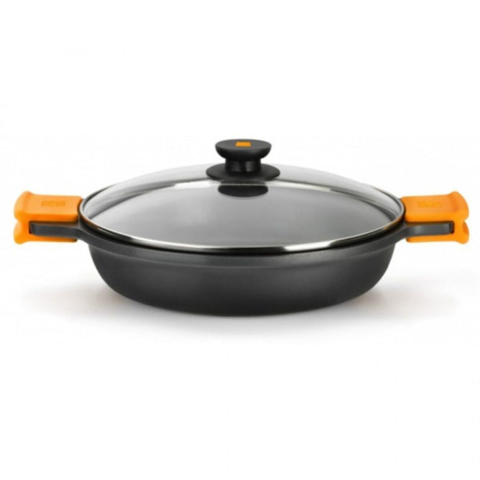 Kookpot BRA Braisogona_A270524 Ø 24 cm Zwart Metaal Aluminium Gehard aluminium Gegoten aluminium 5 L
