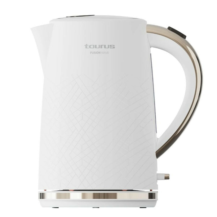 Waterkoker Taurus 958571000 Wit Roestvrij staal Plastic 2200 W 1,7 L