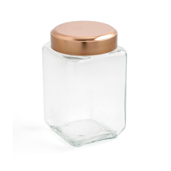 Blik Quid B&w Koper Glas 1,25 L (6 Stuks) (Pack 6x)