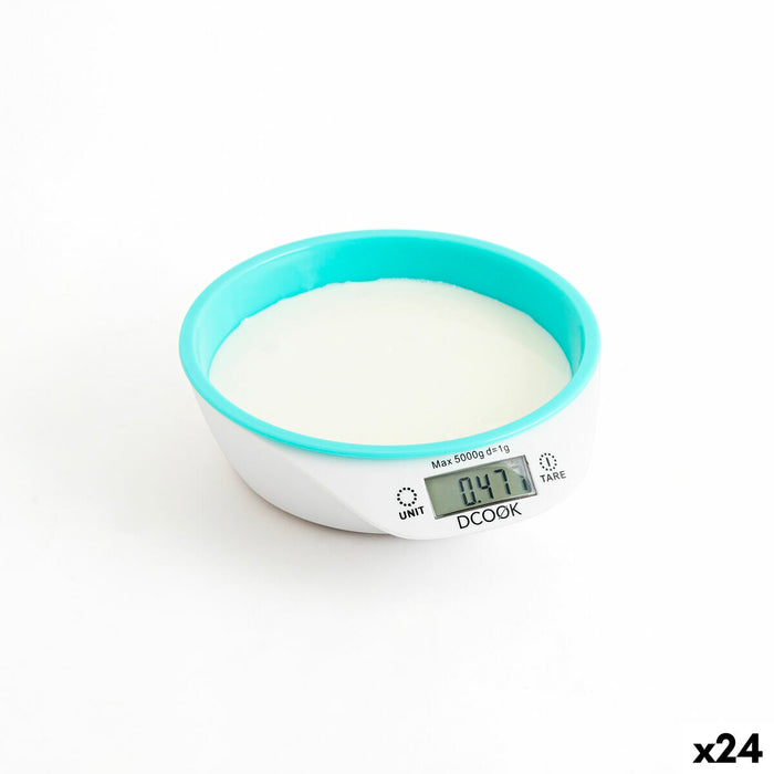 keukenweegschaal Dcook Gallery Wit Groen 5 kg 1 L (24 Stuks)