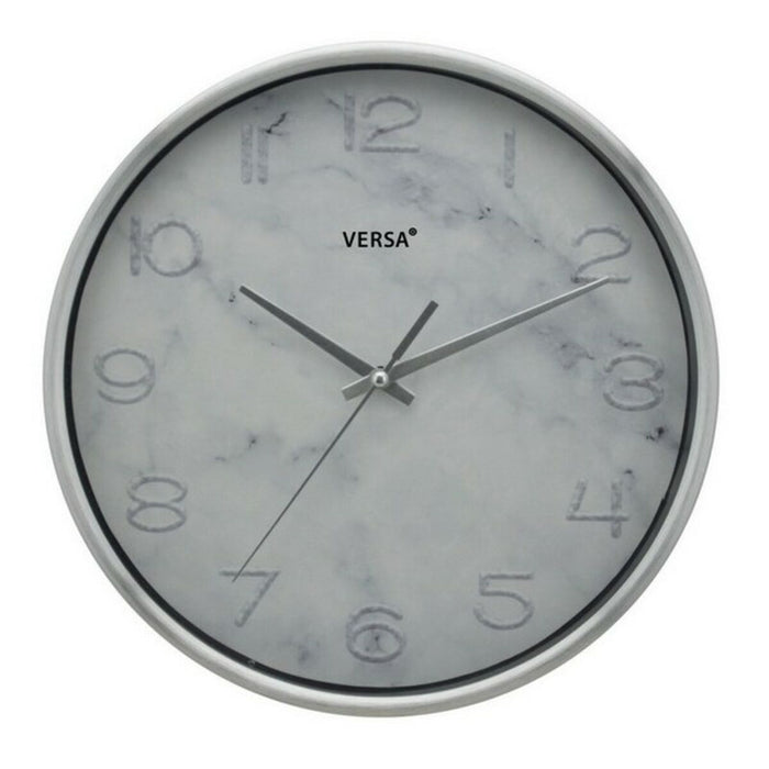Muurklok Versa Aluminium Casual 4,2 x 25,2 cm