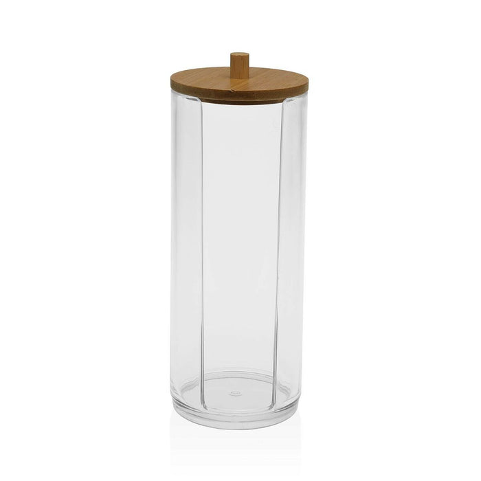 Dispenser Versa Wattenschijfjes Bamboe polyestyreen (Bad en Douche)