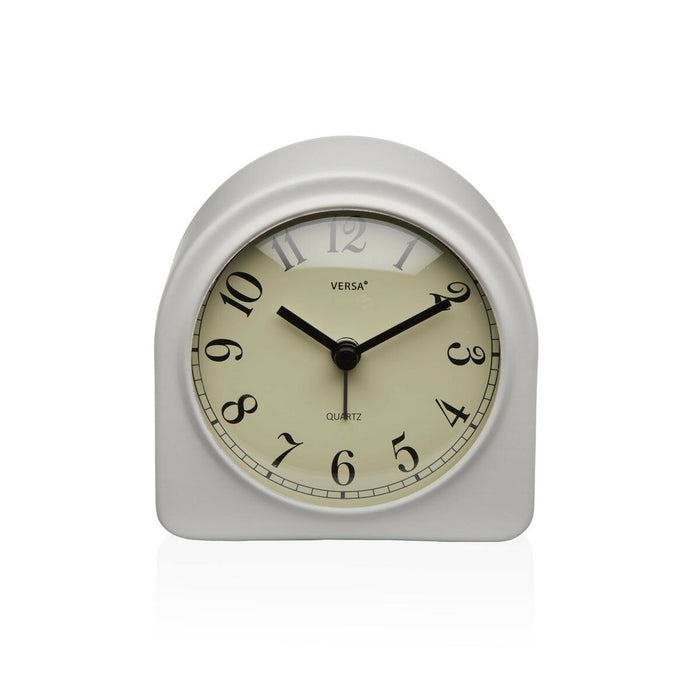 Table clock Versa Luxa White