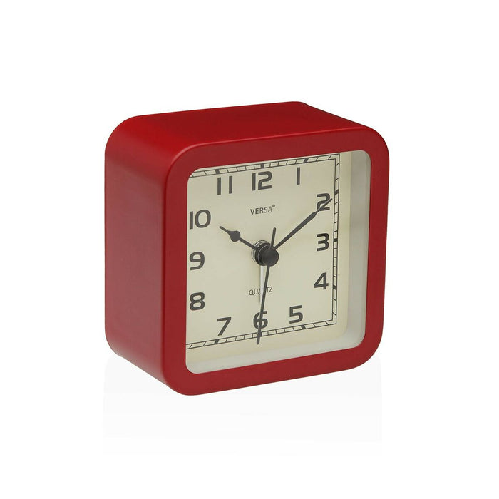 Tafelklok Versa Alvo Rood