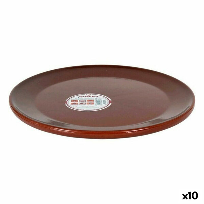 Sauspan Azofra Bruin 32 cm 32 x 32 x 2 cm (10 Stuks)