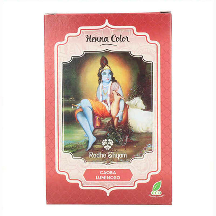 Semi-permanente kleurstof Henna Radhe Shyam TP-8423645310457_013298_Vendor Mahonie (100 g)