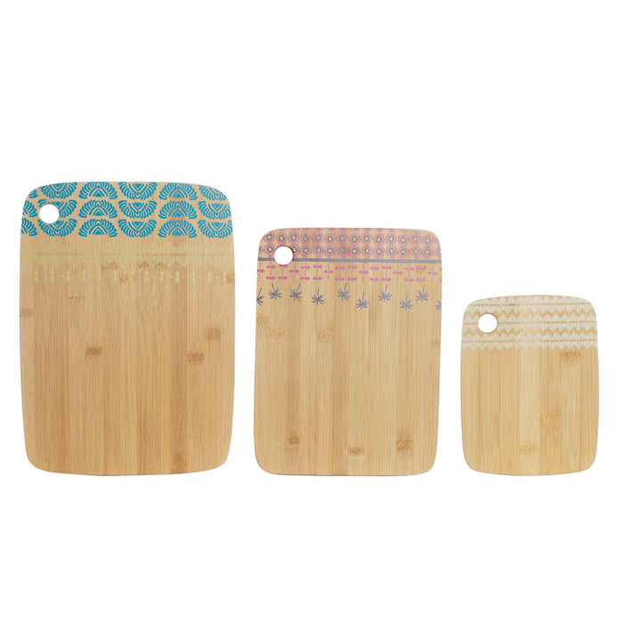 Snijplankset DKD Home Decor Tropisch
